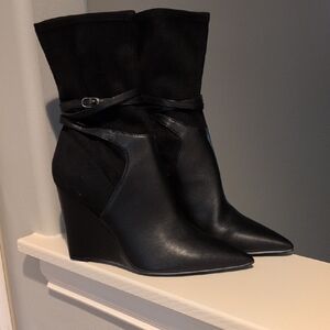 Guess Black Heeled Boots
